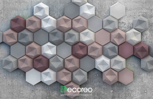 Гипсовая 3д панель «Stoun»