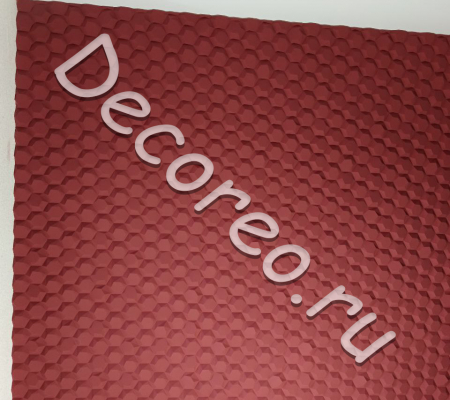 Гипсовая 3д панель «Соты» модель 220