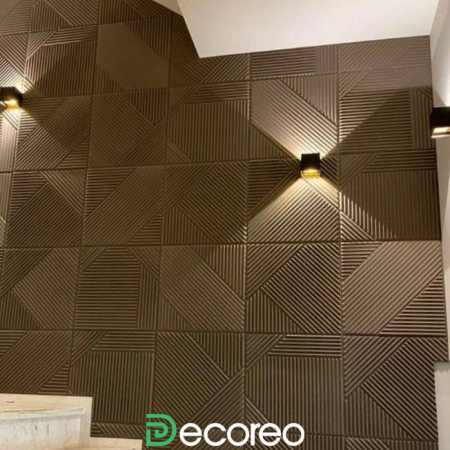 Гипсовая 3д панель «ОСБ-2» модель 222