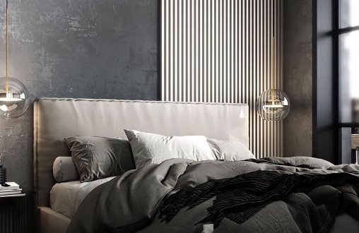 Гипсовая 3д панель «Band» модель 180