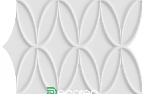 Гипсовая 3д панель «Бабочки» модель 163