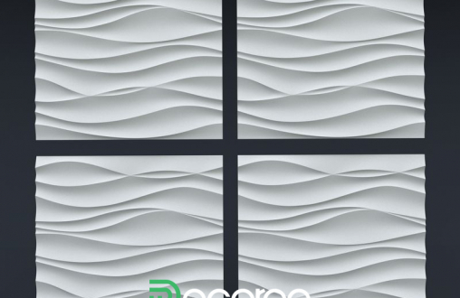 Гипсовые панели волна «Onde» модель 001