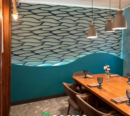 Декоративные гипсовые панели модель 026