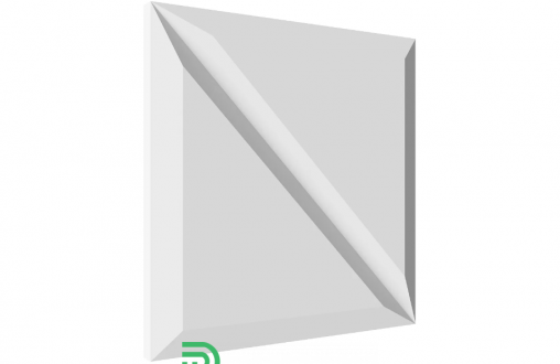 Гипсовые панели для стен «Квадрат» модель 084