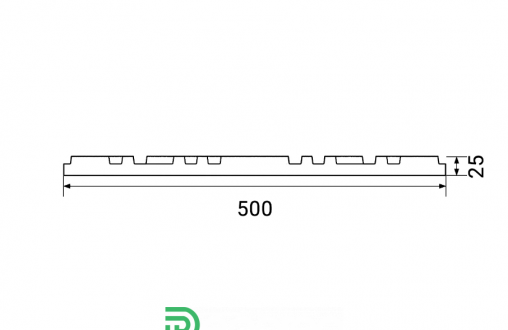 Гипсовые 3д панели «Tressa» модель 085