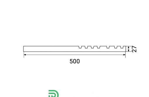 Панели из гипса «Siena» модель 095