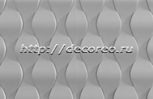 3д панель гипсовая «Bravo» модель 004