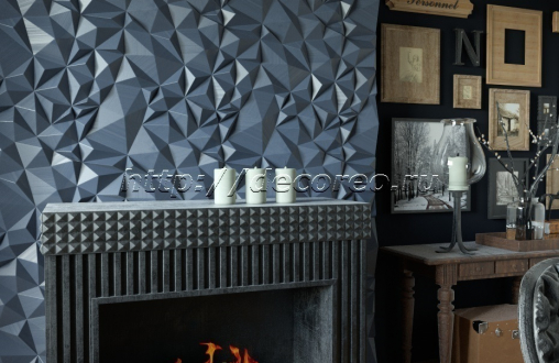 Гипсовая 3д панель «Мелкий кристалл» модель 005