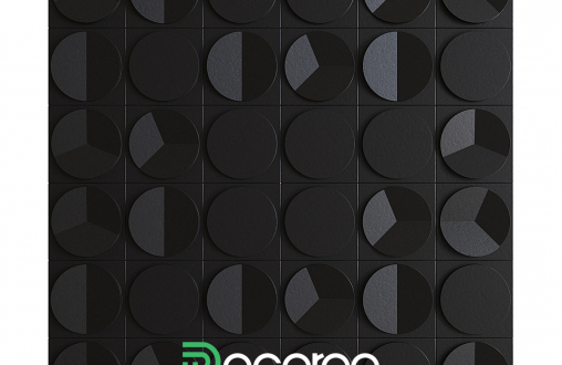 Гипсовая 3D панель «Giro» модель 013