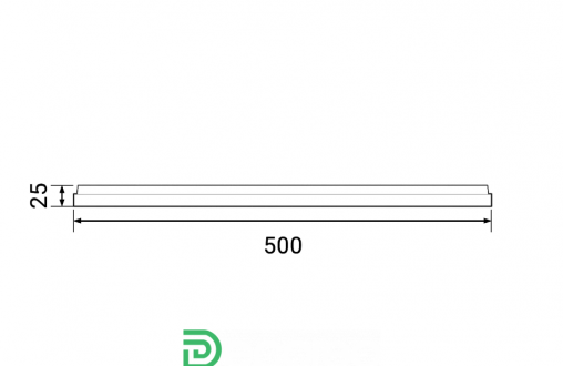 Гипсовая 3D панель «Marisa» модель 006