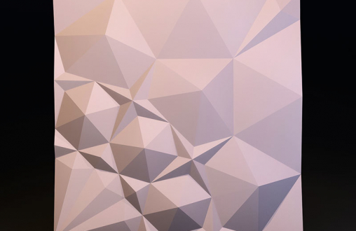 Гипсовая 3д модель «Каменная роза» модель 019