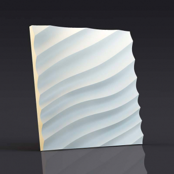 Гипсовые панели для стен «Плавные линии» модель 036