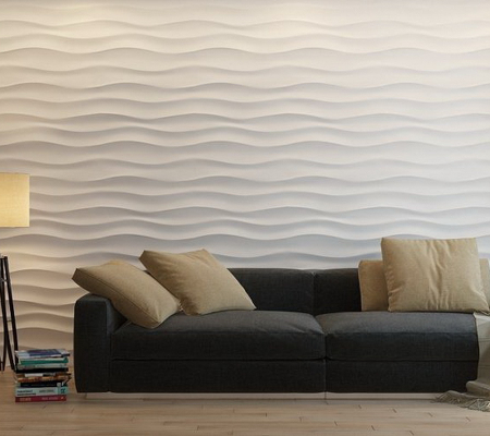 Гипсовая панель волна модель 038