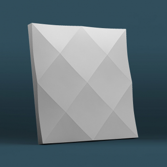 Гипсовая панель «Ромб» модель 101