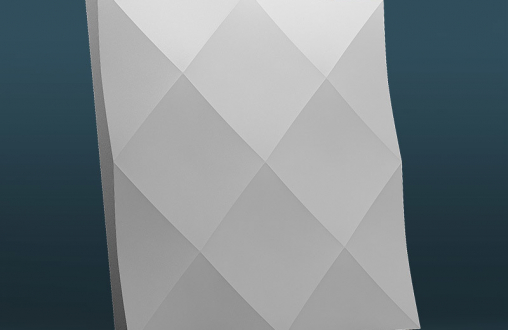 Гипсовая панель «Ромб» модель 101