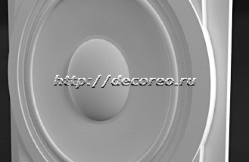 Гипсовая панель «Звук» модель 109