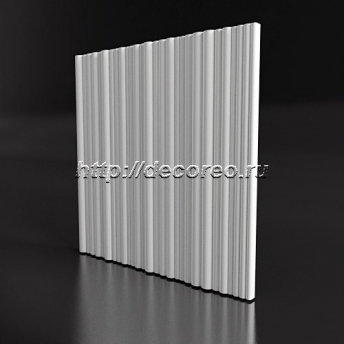 Стеновая гипсовая 3D панель модель 166