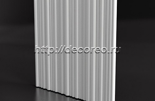 Стеновая гипсовая 3D панель модель 166