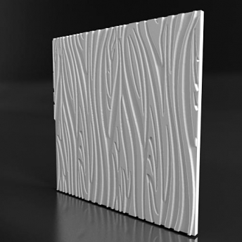 Гипсовая 3д панель «Барк» модель 176