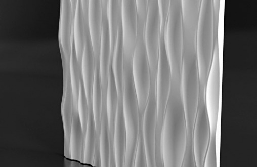 Гипсовая 3д панель «Прелим» модель 174