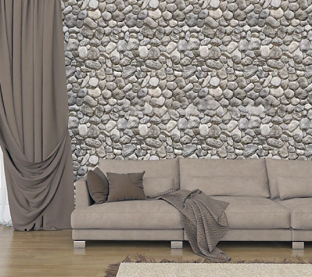 Гипсовая 3д панель «Булыжник» модель 182