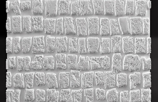 Гипсовая 3д панель «Горный камень» модель 183