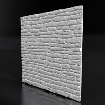 Гипсовая 3д панель «Сланец» модель 186