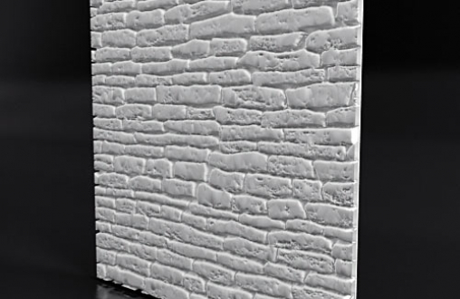 Гипсовая 3д панель «Сланец» модель 186