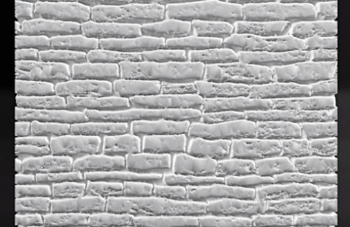 Гипсовая 3д панель «Сланец» модель 186