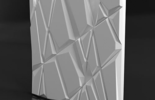 Гипсовая 3д панель «Stahl» модель 193