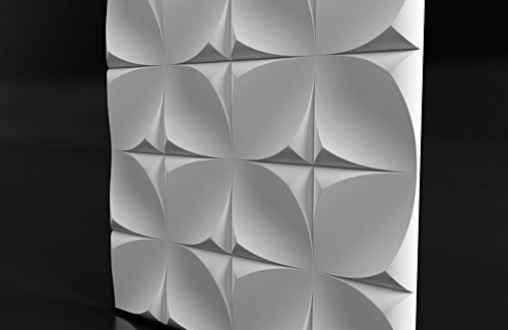 Гипсовая 3д панель «Zoom» модель 195