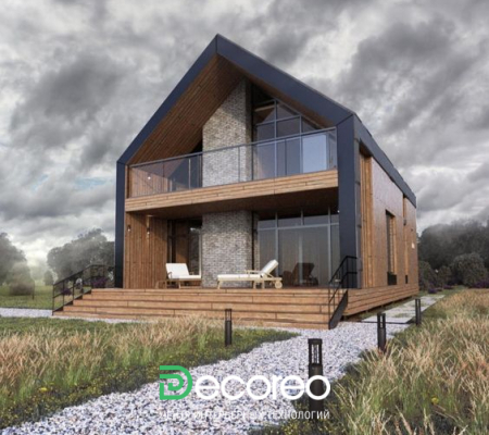 Фасадные панели «Орех Милано» негорючее дерево модель 201