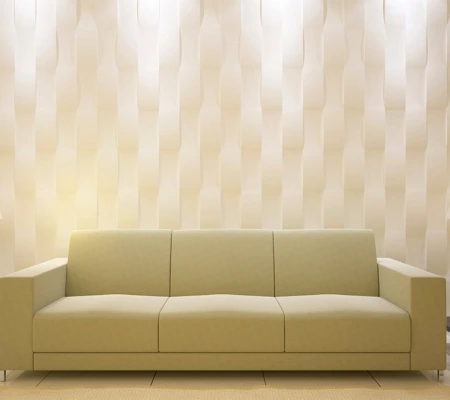 Гипсовая 3д панель «Стрингер» модель 212