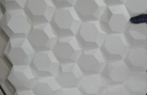 Гипсовая 3д панель «Соты» модель 220