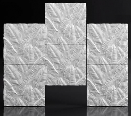 Гипсовая 3д панель «Панееле» модель 225