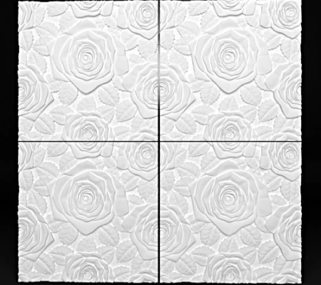 Гипсовая 3д панель модель 232