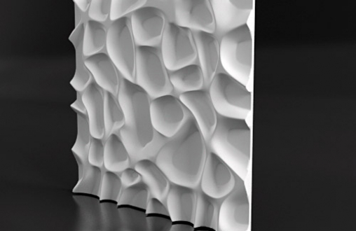 Гипсовая 3д панель «Риск» модель 238