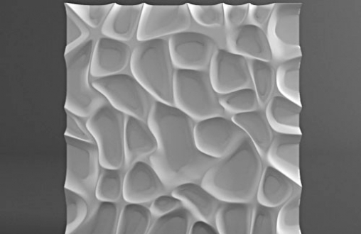 Гипсовая 3д панель «Риск» модель 238