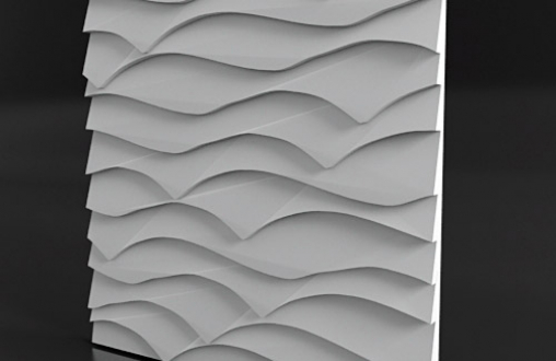 Гипсовая 3д панель «Hadus» модель 241