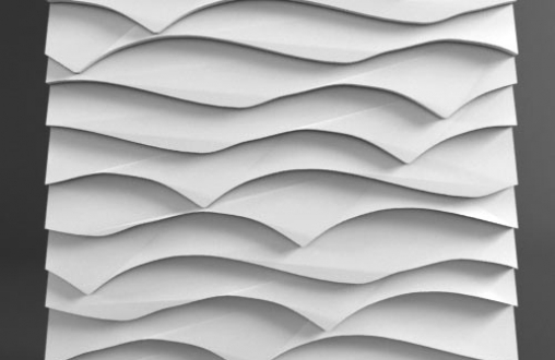 Гипсовая 3д панель «Hadus» модель 241