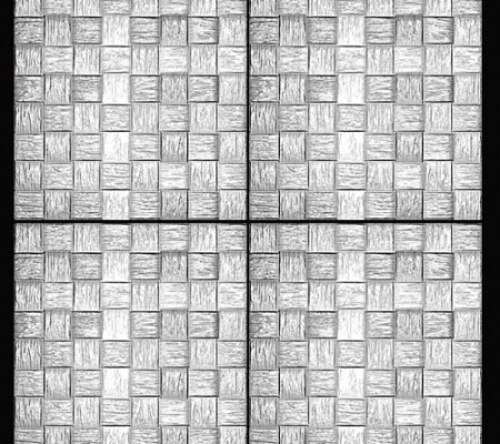 Гипсовая 3д панель «Баскет» модель 242