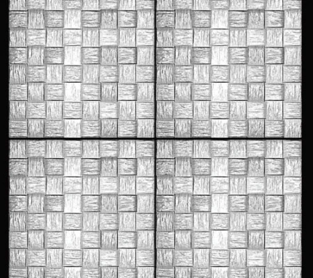 Гипсовая 3д панель «Баскет» модель 242