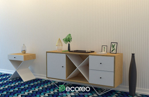 3д панель «Рейка» модель 253