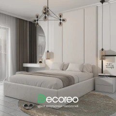 Кровать с мягкими панелями Pelitte