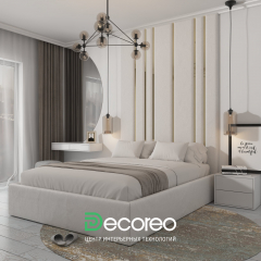 Кровать с мягкими панелями Jessi