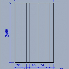 Кровать с мягкими панелями Jessi