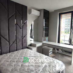 Кровать с мягкими панелями Renny