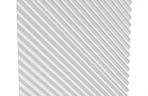 Гипсовая 3д панель «Консул Диагональ» модель 260