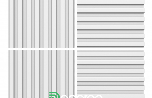 Гипсовая 3д панель «Rondo» модель 255