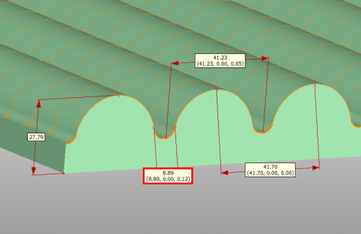 Гипсовая 3д панель «Марсель» модель 258